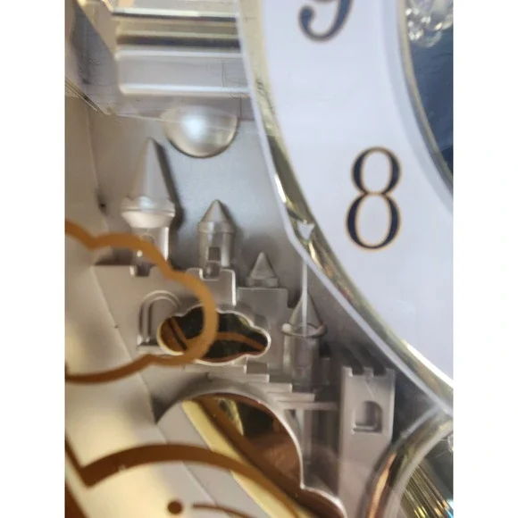 Seiko Swarovski Crystals Melodies in Motion Wall Clock QXM147BRH FOR PARTS